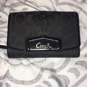 Black Coach Wallet